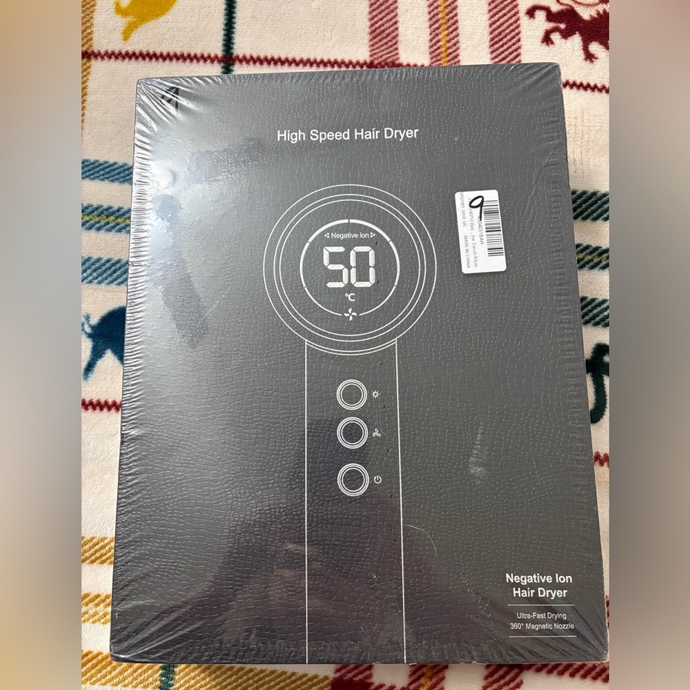 Nwt High Speed Hair Dryer with Negative Ion Technology
